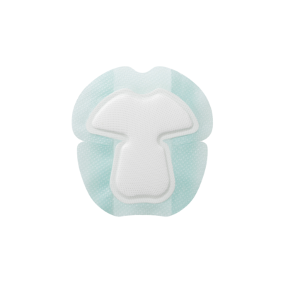 Biatain Silicone Fit 7.2 by 6.6” heel dressing.