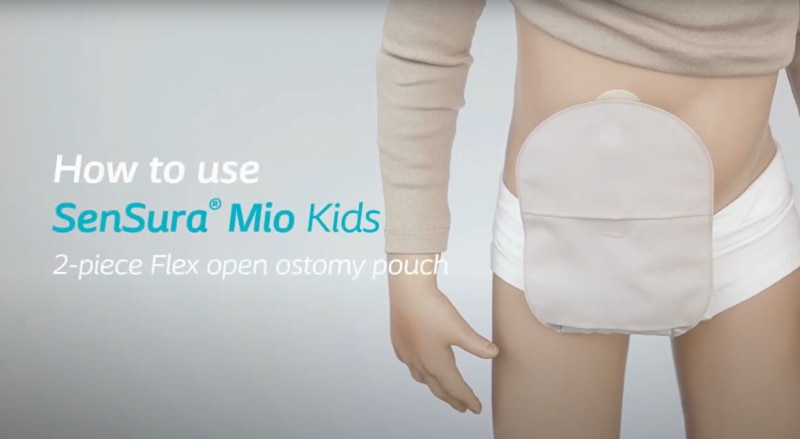 SenSura® Mio Kids 2-piece Flex Open Ostomy