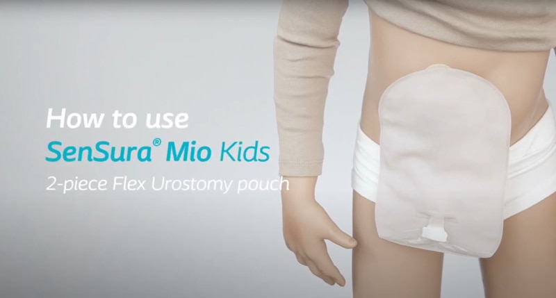 SenSura® Mio Kids 2-piece Flex Urostomy