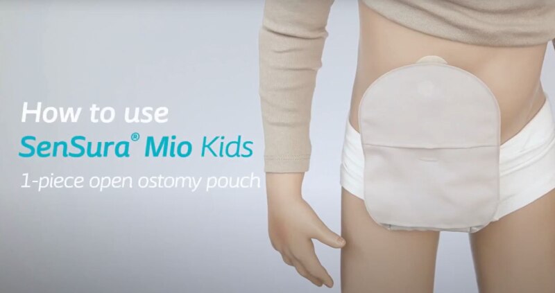 SenSura® Mio Kids 1-piece Drainable