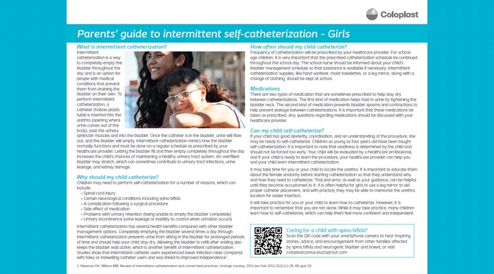 Parents quick guide to intermittent catheterization for girls.pdf
