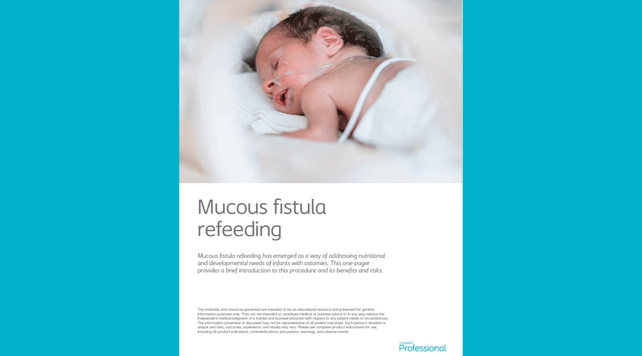 Mucous Fistula Refeeding