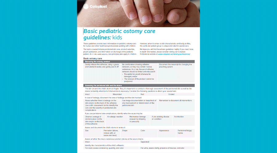 Basic Pediatric Ostomy Care Guidelines - Kids.pdf